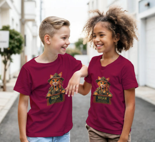JEWELZ ‘WYLIE’ ROAR Youth Cat Activist Tee